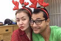 Khoảnh khắc siêu nhắng của Huỳnh Đông và vợ sắp cưới