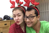 Khoảnh khắc siêu nhắng của Huỳnh Đông và vợ sắp cưới