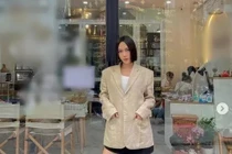 Diệu Nhi mặc đồ giấu bụng lùm lùm sau sinh 10 ngày?