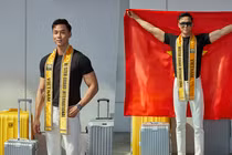 Vũ Linh mang hơn 100kg hành lý thi Mister Grand International 2022