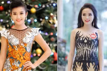 Đọ tài sắc Hoa hậu Kỳ Duyên và Á hậu Huyền My