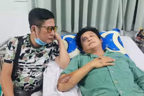 Nghệ sĩ Trọng Phúc bị tai nạn giao thông, chấn thương ở mặt