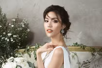 Ngắm váy cưới đẹp như mơ của Hoa khôi Lan Khuê