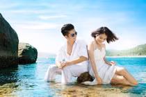 Ngắm ảnh cưới lãng mạn của Vân Trang - Hữu Quân