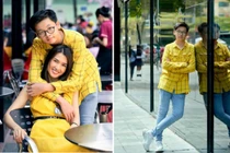 Con trai siêu mẫu Anh Thư cao gần 1m80 ở tuổi 13