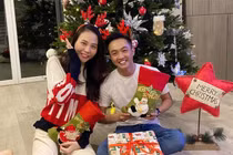 Cường Đô La khoe đón Giáng sinh ấm áp bên Đàm Thu Trang