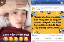 Cũng hủy show nhưng Huỳnh Anh phải chạy dài học Minh Hằng
