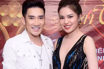 Giang Hồng Ngọc mặc đầm xẻ sâu tới thắt lưng đi diễn