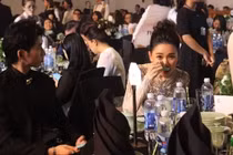 Vợ Trấn Thành gây choáng khi đi sự kiện “ăn không ngừng nghỉ“