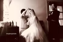 Hậu trường chụp ảnh cưới hạnh phúc của Tuyết Lan và hôn phu