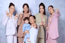 Cường Đô La chiếm spotlight giữa hội bạn chân dài của vợ