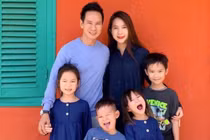 3 cô vợ của sao Việt tài giỏi, xinh đẹp đẻ nhiều nhất Vbiz