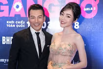 Elly Trần gợi cảm hút mắt cùng Trần Bảo Sơn ra mắt phim