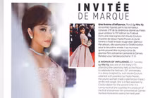 Lý Nhã Kỳ xuất hiện trên tạp chí Pháp hậu Cannes 2017