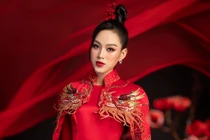 Hoa hậu Đỗ Thị Hà đẹp thôi miên trong bộ ảnh Tết