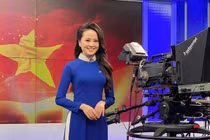 Nhan sắc BTV Ngọc Bích vừa lên sóng Thời sự 19h VTV