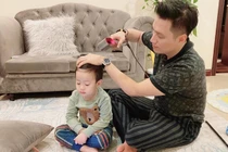 Việt Anh hoảng sợ khi 1 đêm ôm con chạy 3 bệnh viện