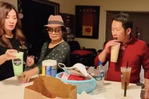 Bằng Kiều ở nhà tránh dịch cùng vợ cũ Trizzie Phương Trinh và 3 con trai 