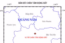 Động đất mạnh ở Quảng Nam đúng mùng 3 Tết