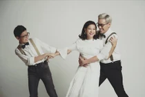 Cát Phượng khoe ảnh bá đạo cùng Kiều Minh Tuấn và con trai riêng