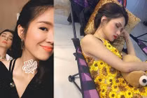 Ngân Khánh, Hương Giang bị "dìm hàng" lúc ngủ vẫn đẹp bất chấp