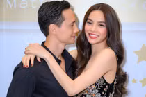 Hồ Ngọc Hà diện váy ngắn, quyến rũ sau sinh bên Kim Lý