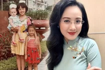 BTV Hoài Anh xinh đẹp sành điệu, chễm trệ trên báo từ bé