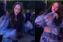 HH Mai Phương nói gì sau tranh cãi “ngậm kẹo mút, nhảy phản cảm“