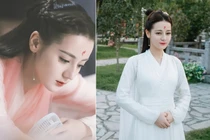 Địch Lệ Nhiệt Ba đẹp xuất sắc trong tạo hình cổ trang