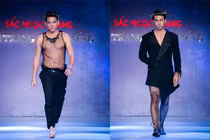 Phát sốt với thời trang xuyên thấu của sao nam