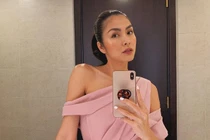 Tăng Thanh Hà lộ vóc dáng gầy gò đáng báo động