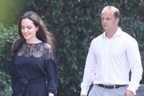 Angelina Jolie rạng rỡ xuất hiện bên người tình tin đồn