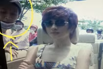 Kim Tuyến bị giật túi khi đang quay phim giữa phố