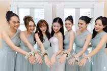 Tiết lộ đặc biệt về dàn phù dâu đám cưới Lê Âu Ngân Anh