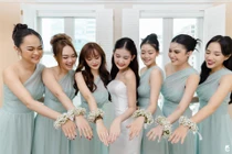 Tiết lộ đặc biệt về dàn phù dâu đám cưới Lê Âu Ngân Anh