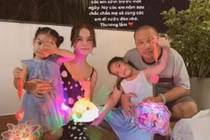 Phạm Quỳnh Anh và chồng cũ Quang Huy hội ngộ đưa con đi chơi