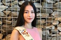 Hoa hậu Phương Khánh được in tem bưu điện tại Malaysia