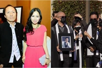 Em gái Cẩm Ly viếng tặng đám tang NS Chí Tài 50.000 USD