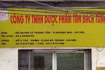 CÔNG TY TNHH DƯỢC PHẨM TÂN BÁCH TÙNG
