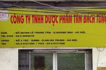 CÔNG TY TNHH DƯỢC PHẨM TÂN BÁCH TÙNG