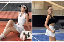 Đọ vẻ gợi cảm của dàn mỹ nhân Việt trên sân pickleball