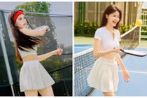 Ngọc Trinh và dàn mỹ nhân diện đồ khoe dáng trên sân pickleball