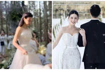 Lộ ảnh hiếm hoi của Midu trong đám cưới riêng tư ở Đà Lạt