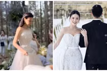 Lộ ảnh hiếm hoi của Midu trong đám cưới riêng tư ở Đà Lạt
