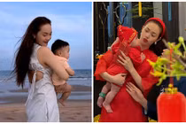 Cuộc sống của Minh Hằng sau khi có con với chồng đại gia