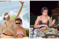 “Nữ hoàng nội y” Ngọc Trinh khoe nghỉ dưỡng sang chảnh