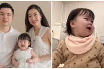 Con gái Đỗ Mỹ Linh sinh ra đã “ngậm thìa vàng”, cực đáng yêu 
