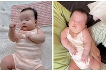 Con gái của Sam và chồng Hàn Quốc ngày càng bụ bẫm