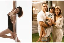 MC gợi cảm nhất showbiz Việt mê múa cột, được chồng Tây chiều chuộng