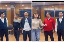 Xuân Bắc xuất hiện trong hậu trường tập luyện Táo quân 2025